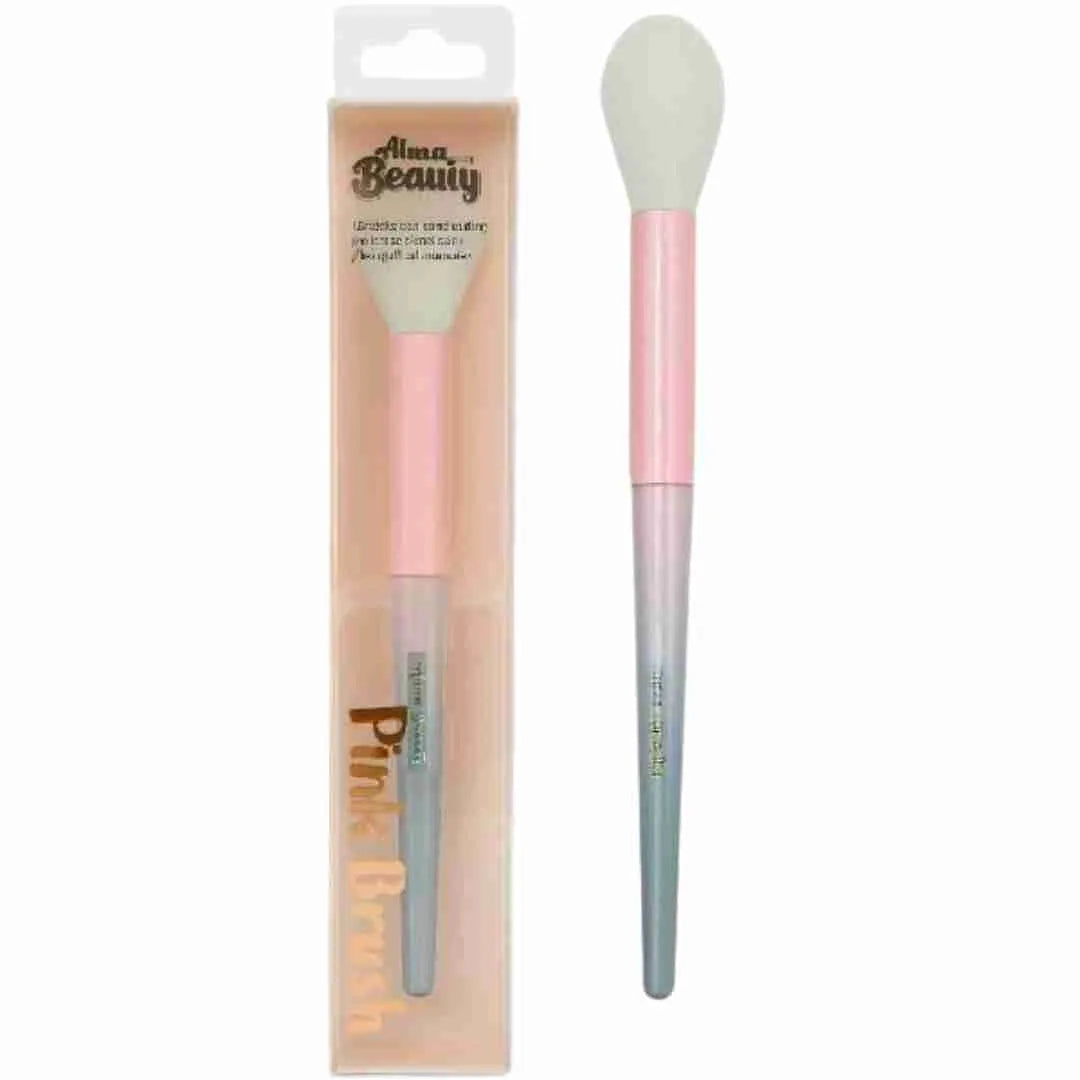 Brocha Iluminador Pink Brush Alma Beauty