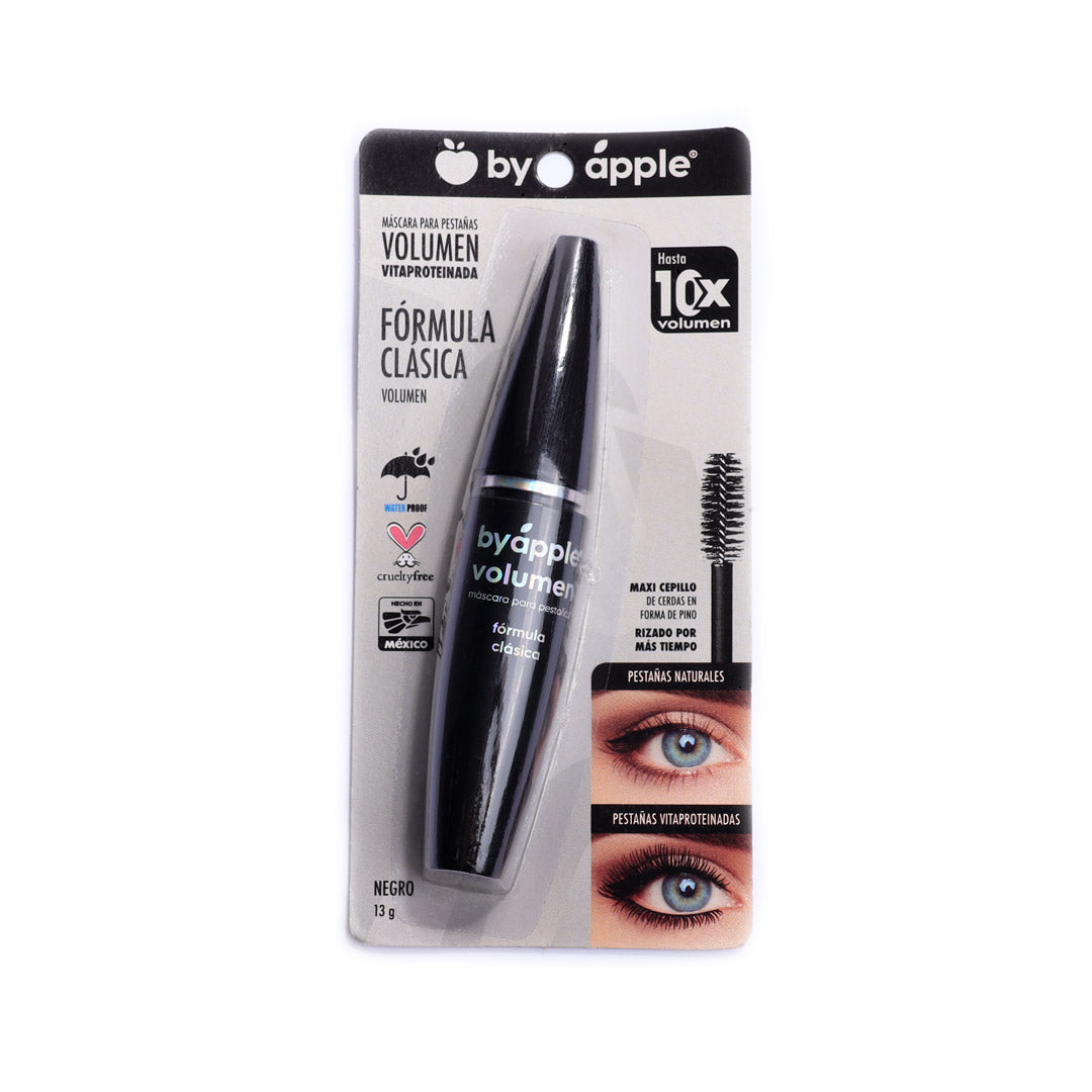 By apple Pestañina Volumen Clasica Negro