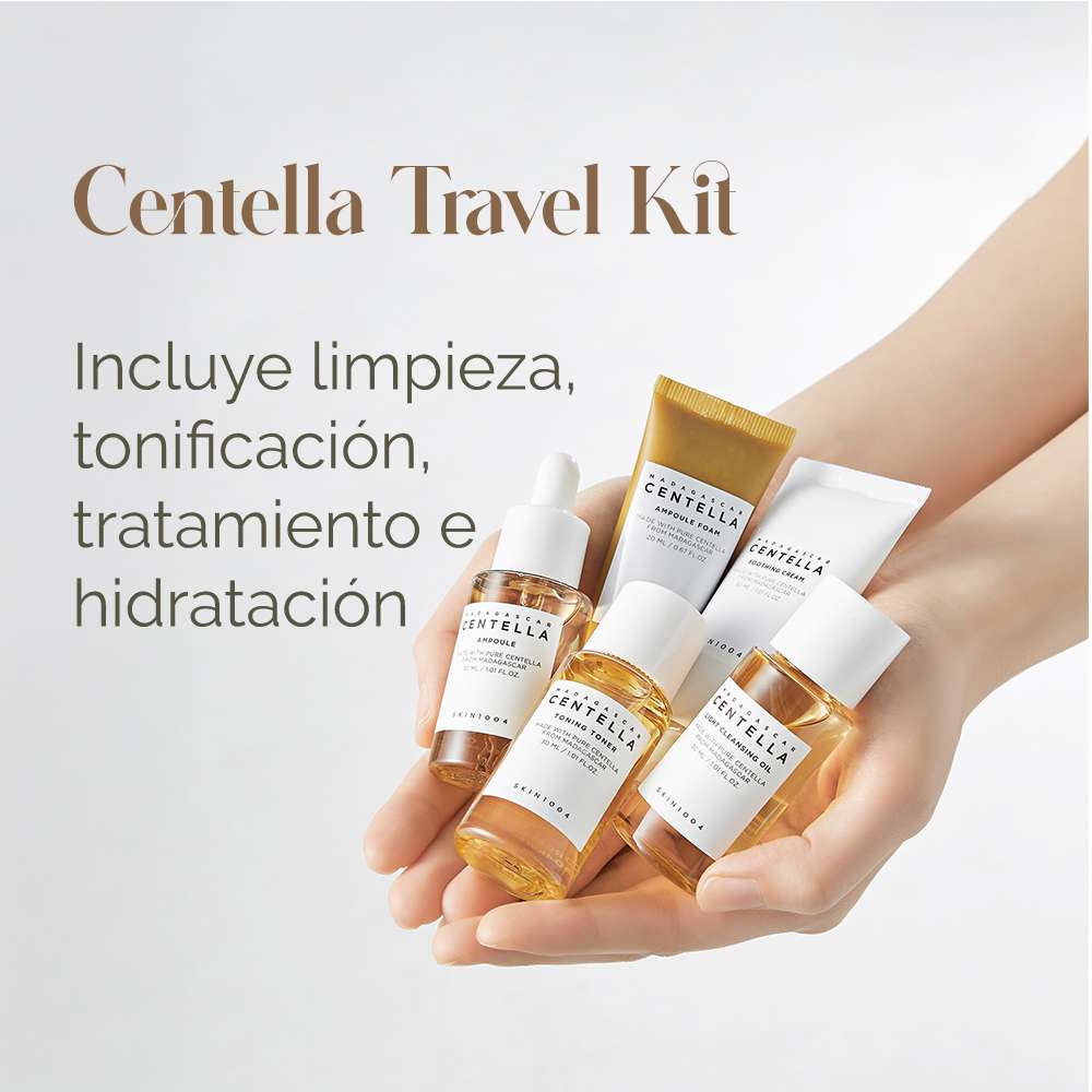 Kit Viajero Madagascar Centella x5 Productos