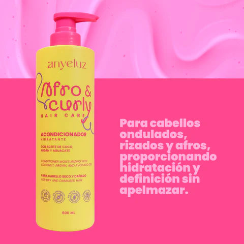 Acondicionador Afro Y Curly Anyeluz *600ML*