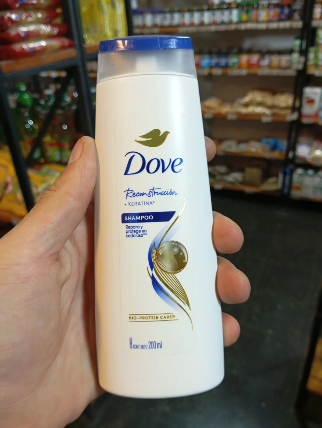 Shampoo Reconstrucción Keratina Dove *200ML*