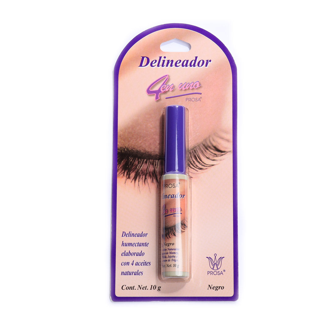 Delineador Prosa Pincel Negro(Blister)