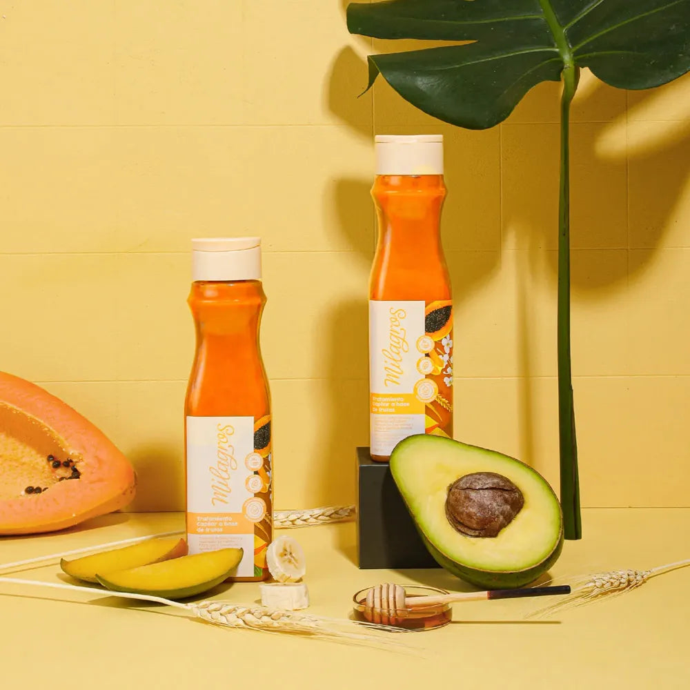 Tratamiento a Base Extractos De Frutas Milagros *450ML*