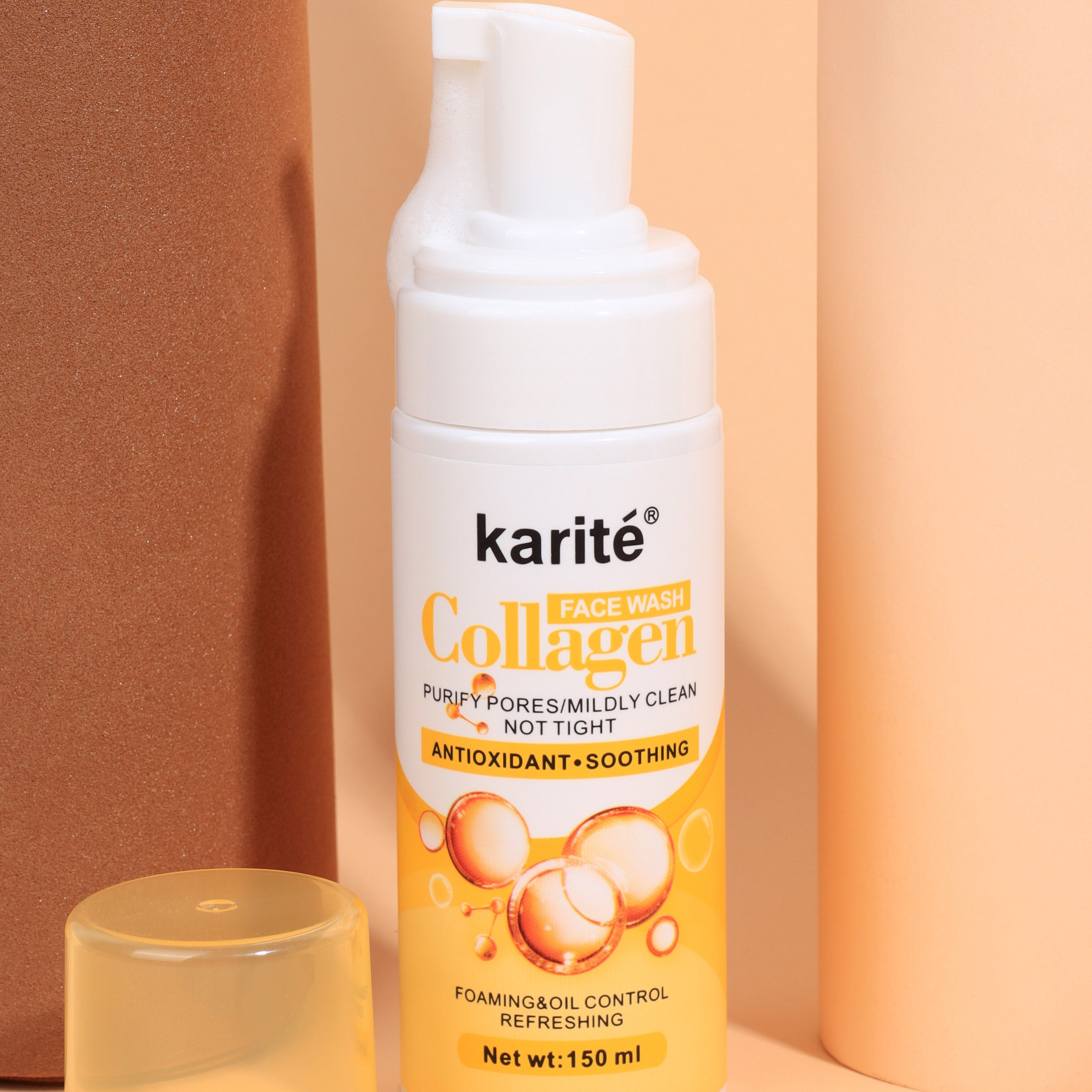 Espuma Limpiadora De Colageno Karité *150ML