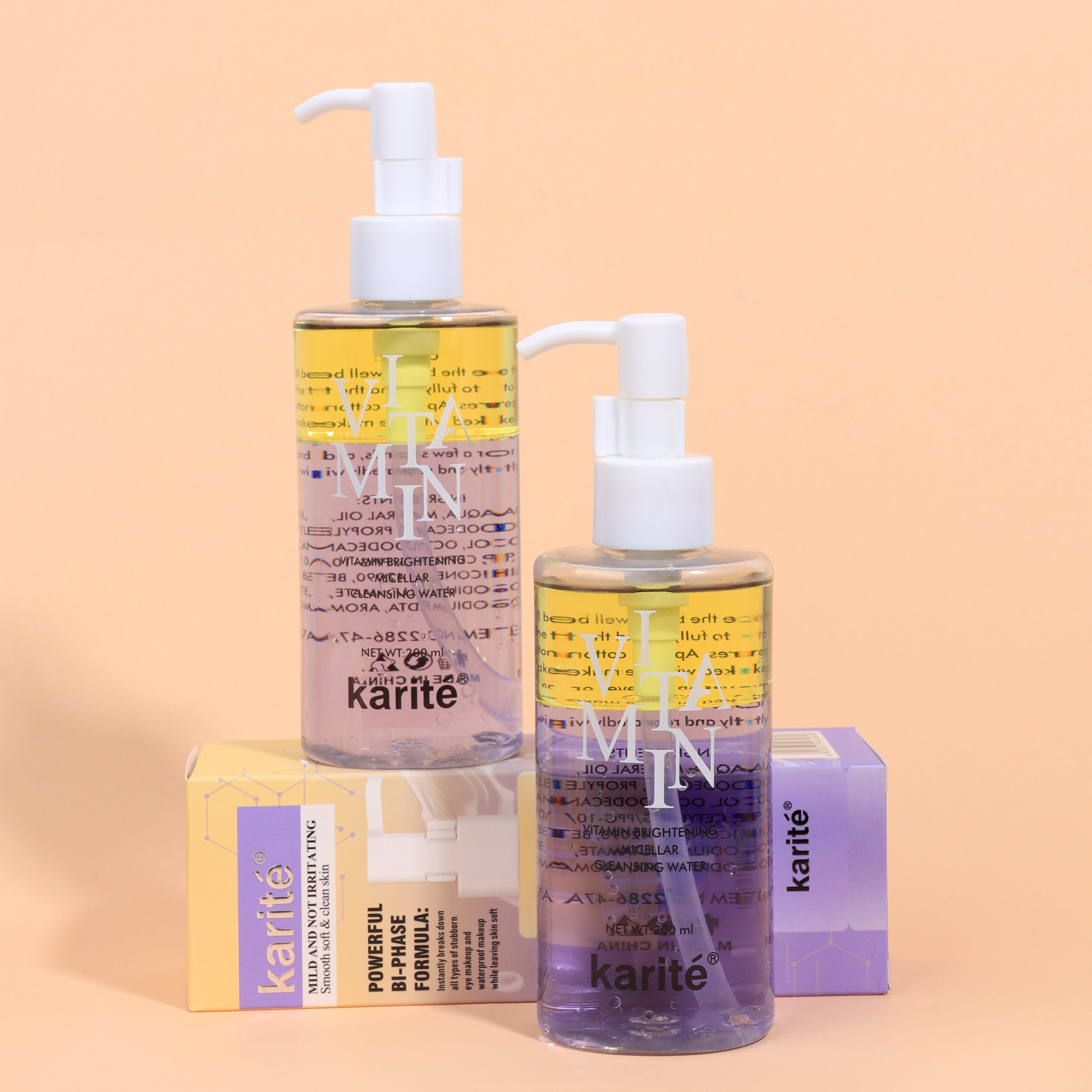 Removedor Bifásico Vitamin Karité  X200ML