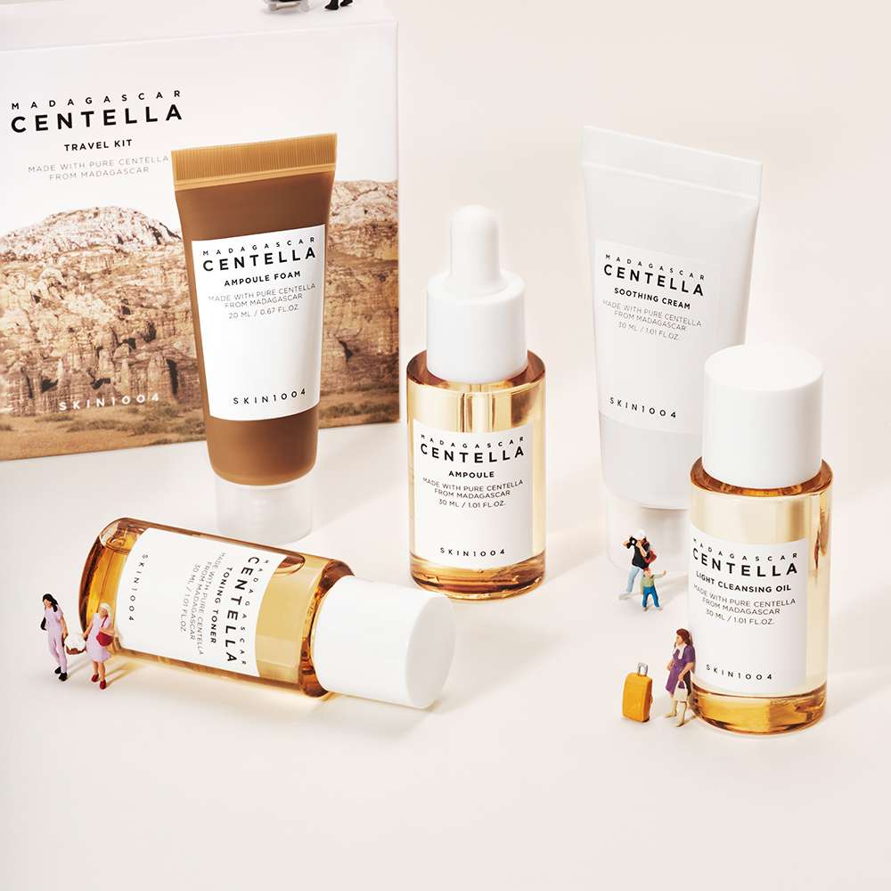 Kit Viajero Madagascar Centella x5 Productos