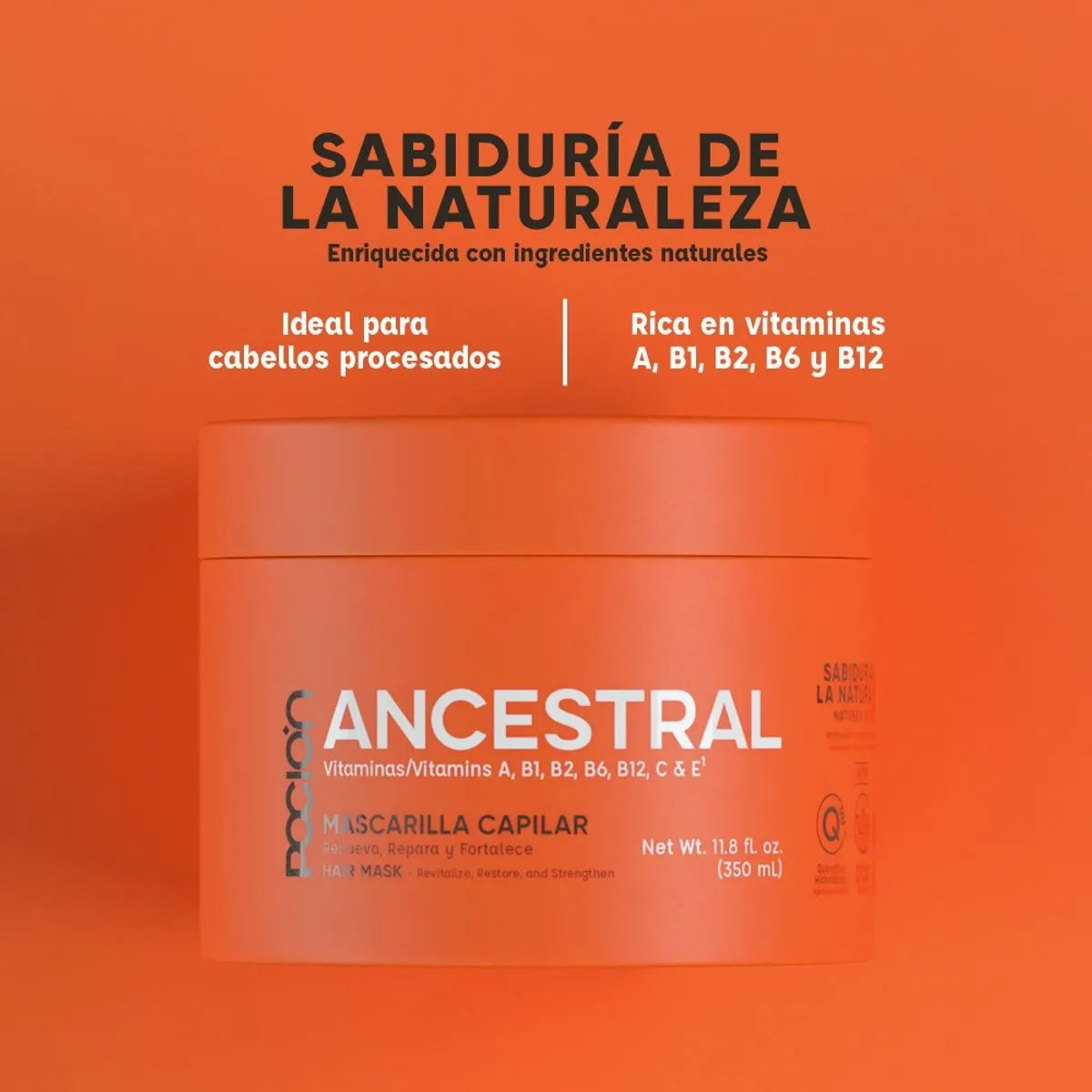 Mascarilla Capilar Ancestral Pocion *350ML*