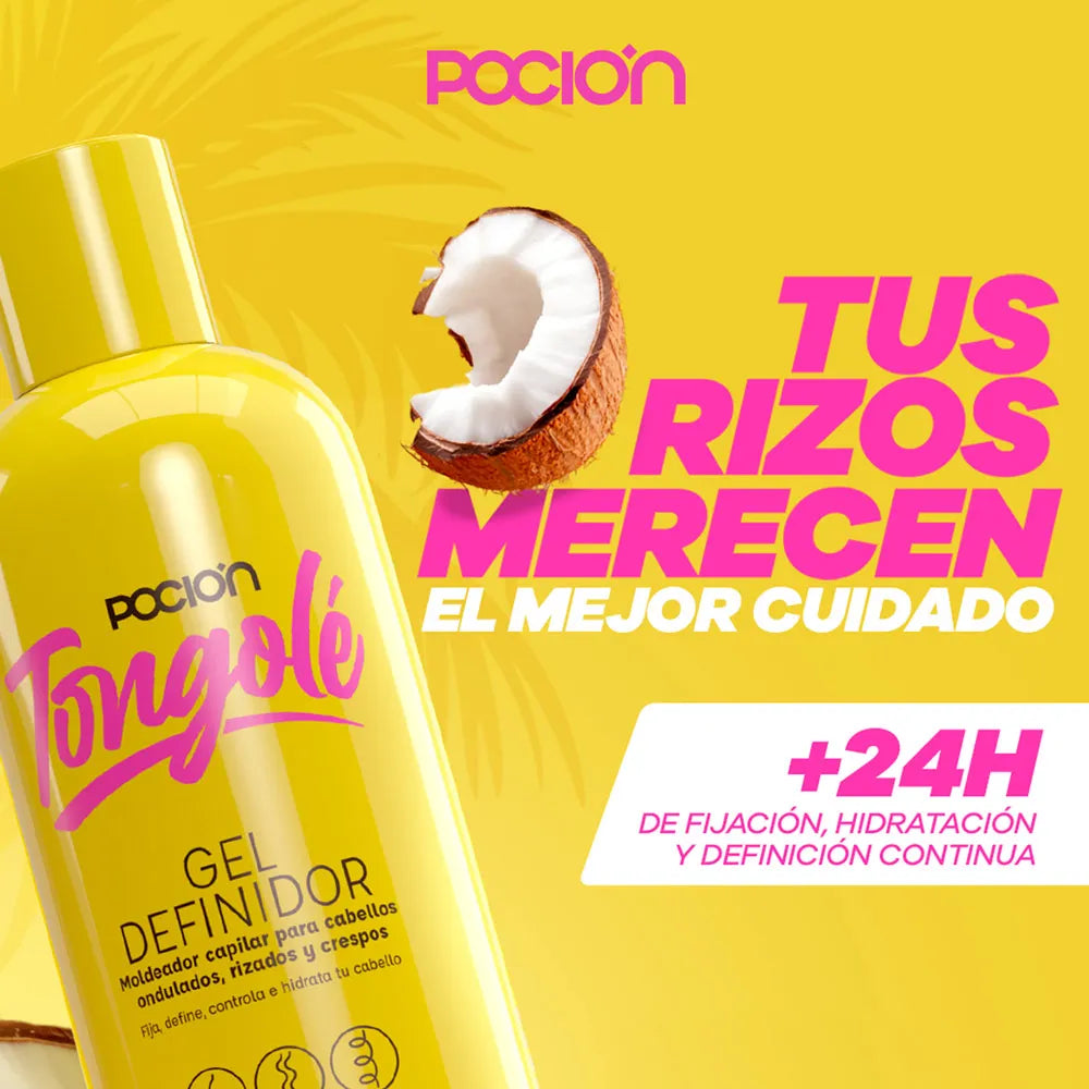 Gel Definidor Rizos Tongole Pocion *500ML*