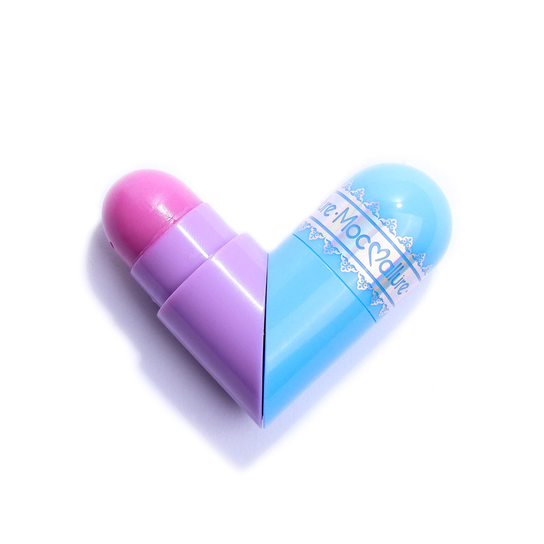 Labial Mágico 2EN1 Corazón (se convierte en barra) Redondo.