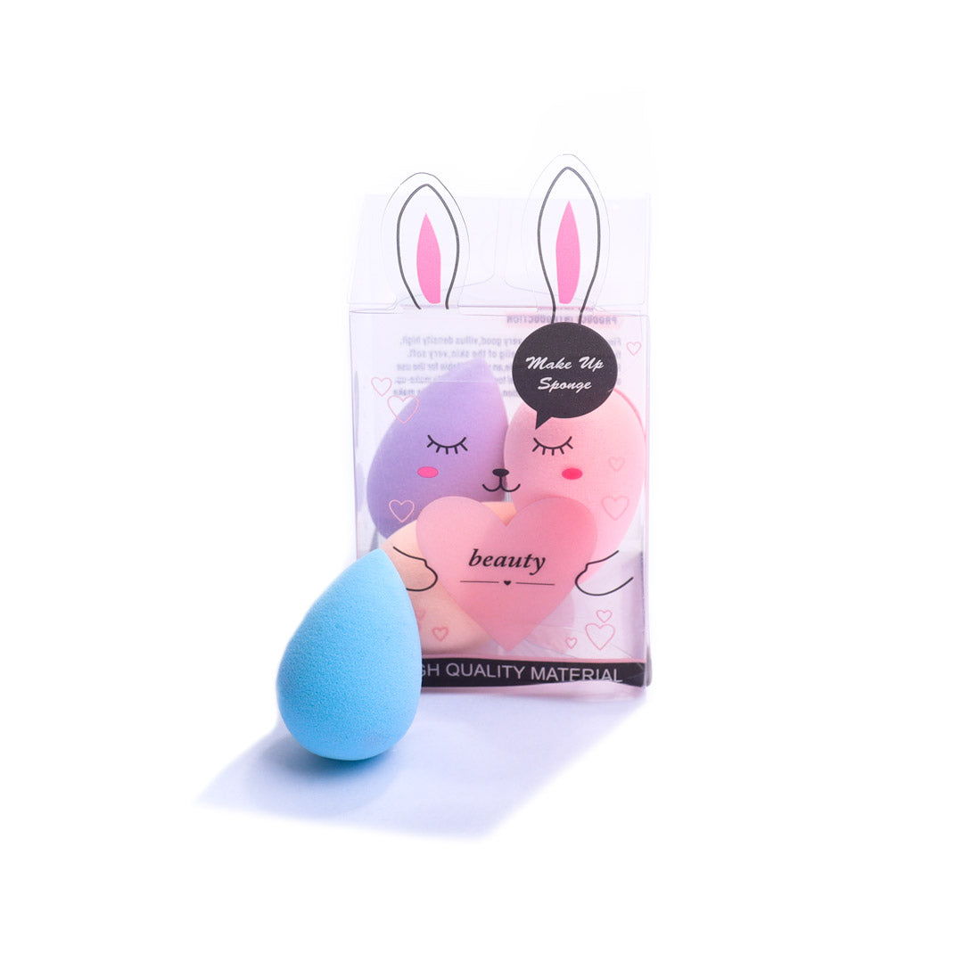 Set x 5 Mini Beauty Blender (empaque acetato conejo)