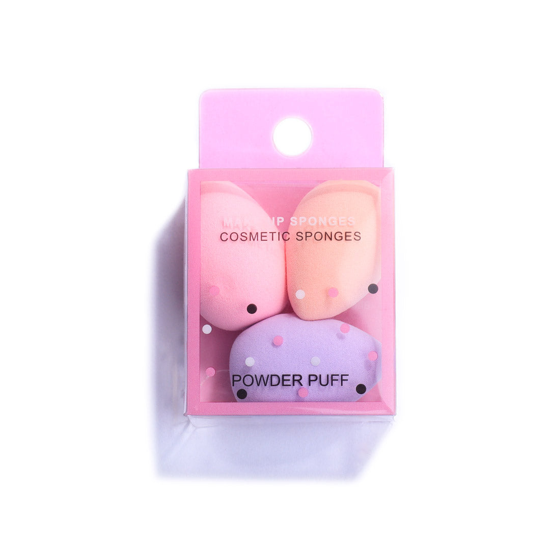 Set X 3 Uds Mini Beauty Blender (empaque acetato)