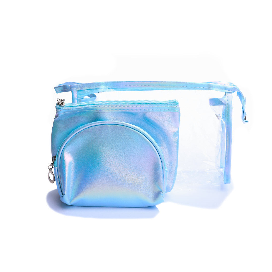Cosmetiquera Transparente Set X3