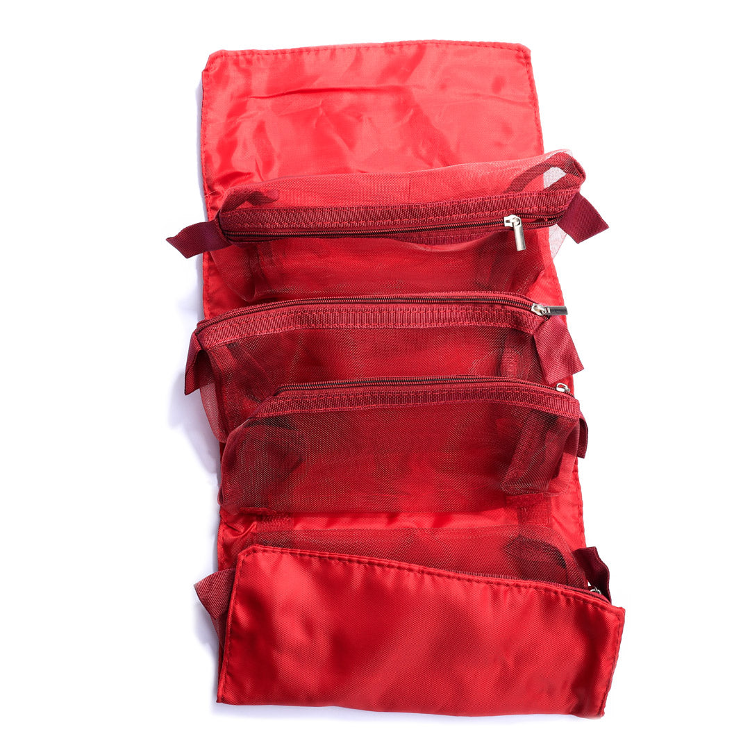 Cosmetiquera Para Envolver (4 bolsillos internos)