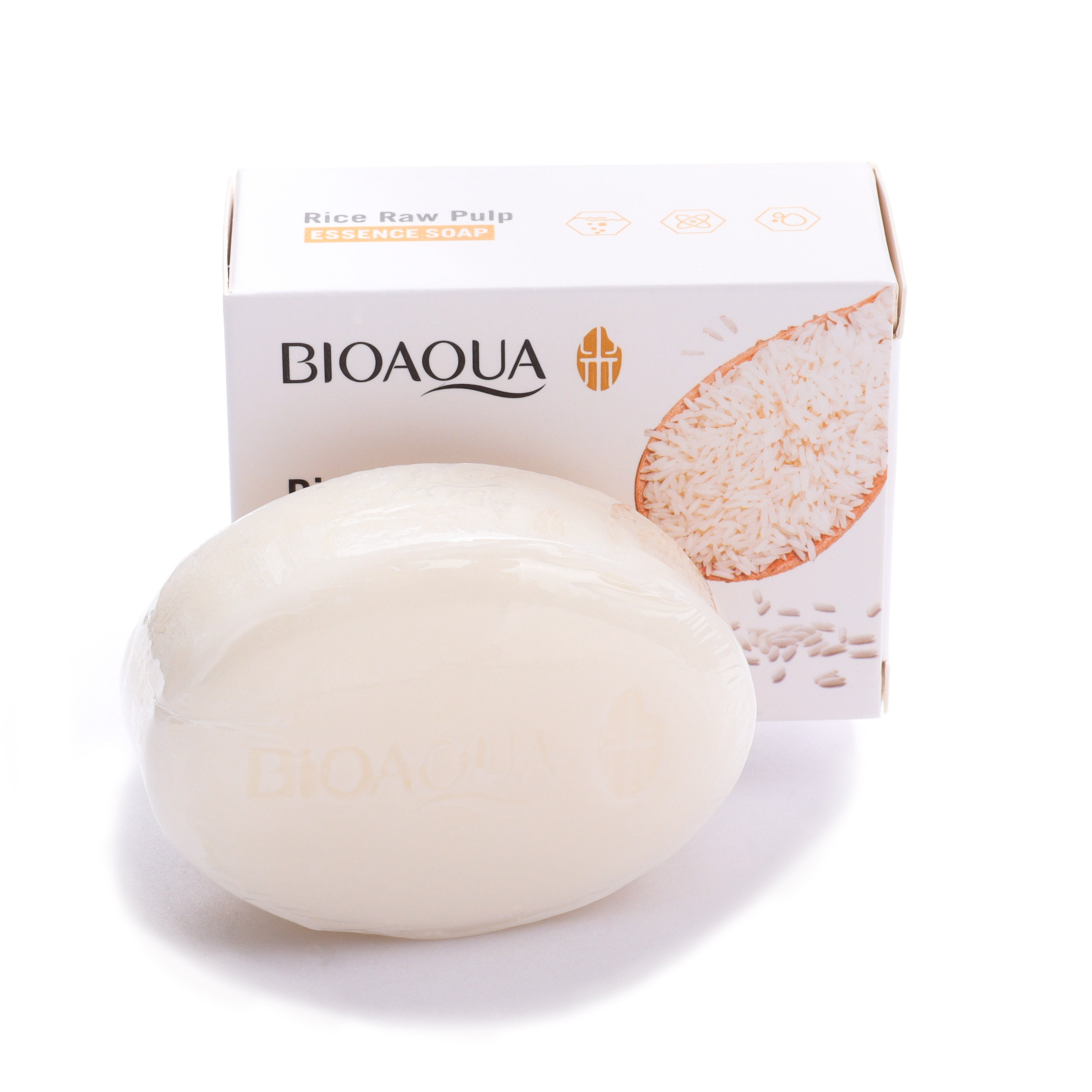 Jabon Barra Arroz BIOAQUA *100GR*