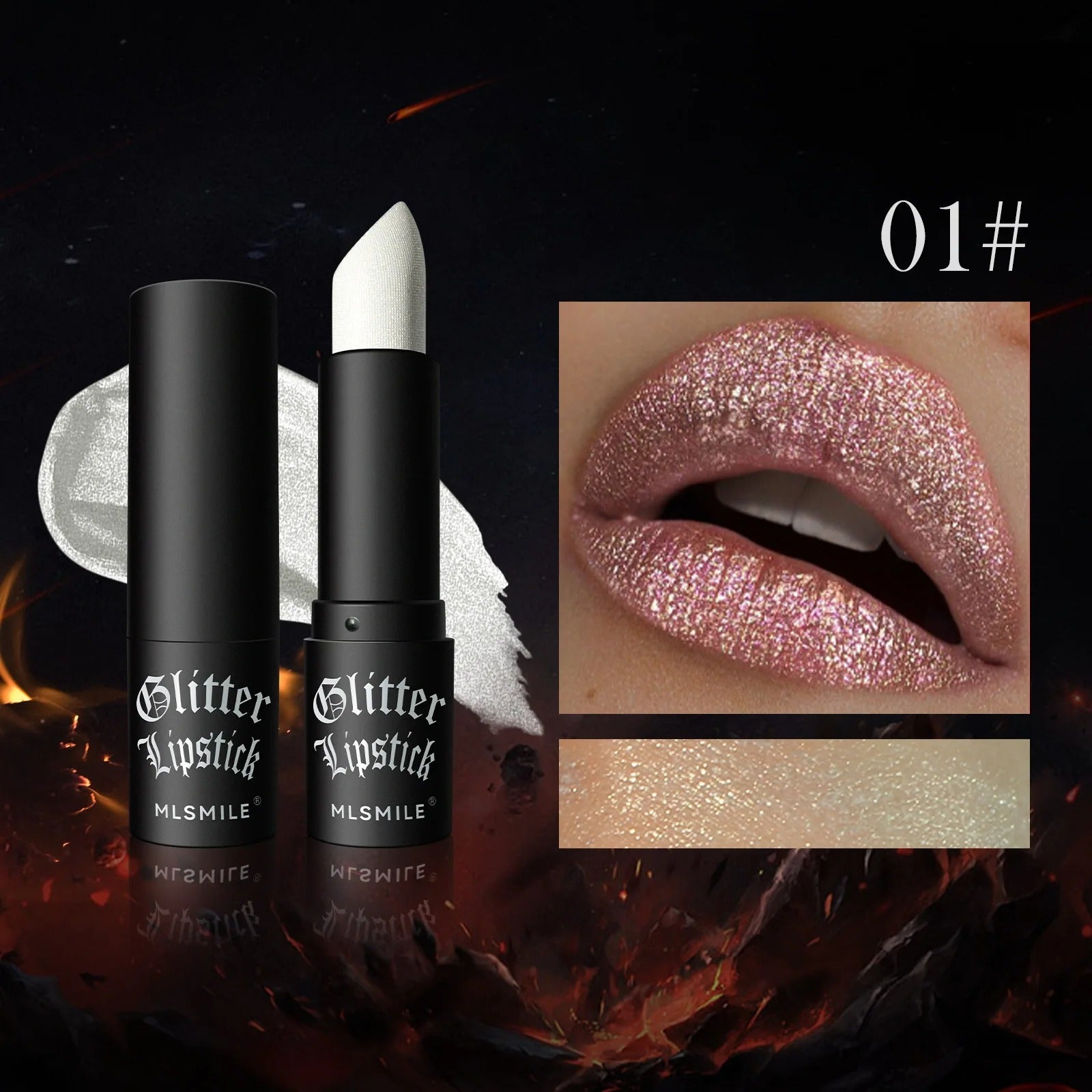 Labiales con glitter MLSMILE