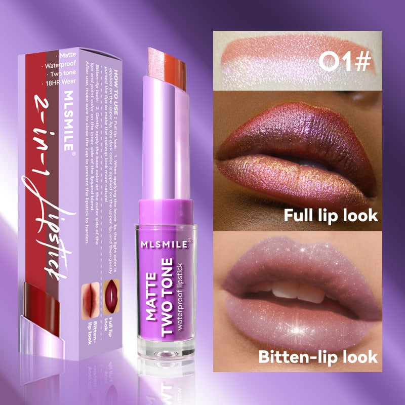 Labial Bicolor Matte Two Tone  MLSMILE