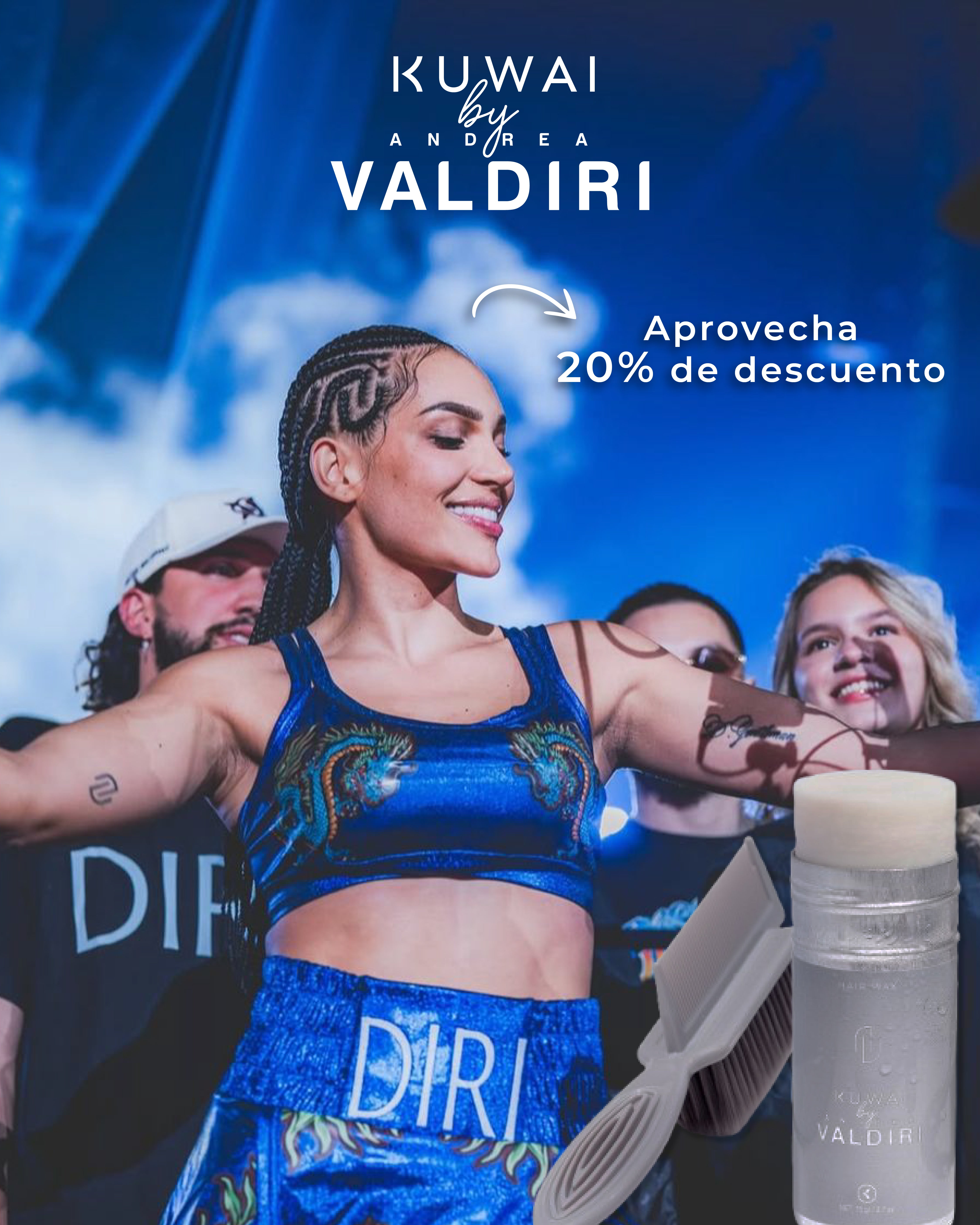 💰20% OFF💰 Cera Antifriz Individual KuwaiI By Andrea Valdiri + Cepillo Pulidor (Sin Estuche)