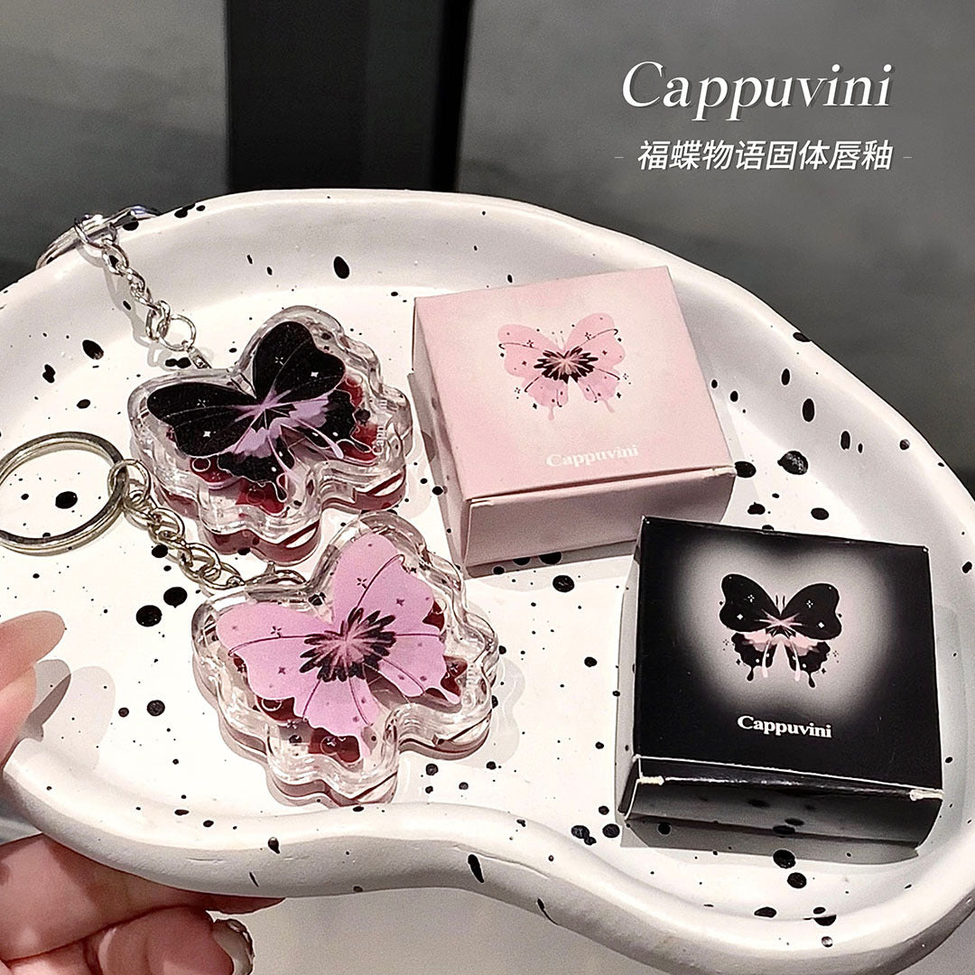 Lip Gloss Llavero Mariposa Cappuvini