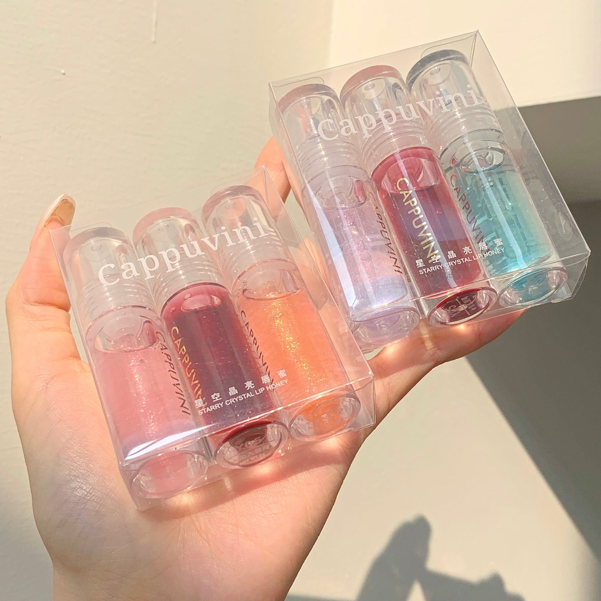 Lip Gloss Cappuvini X 3