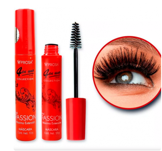 Prosa Pestañina Red Passion 4en1