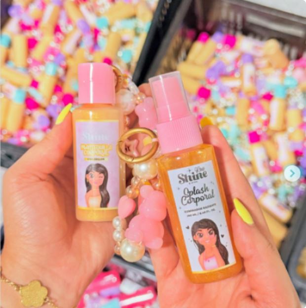 Splash En Llavero 50ml Glow Shine By Yaja
