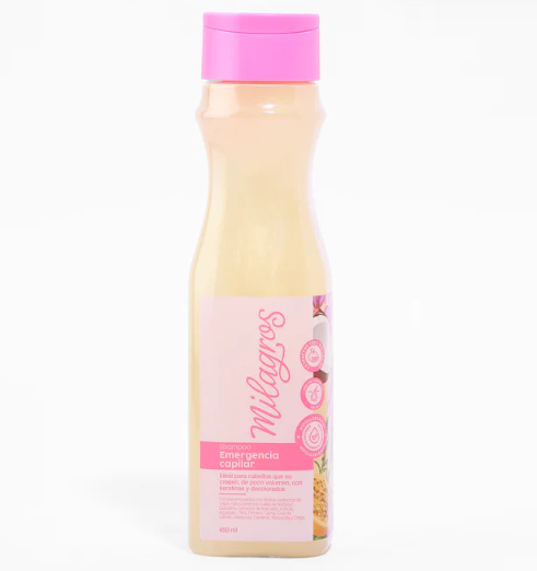 Shampoo Milagros Emergencia Capilar (Biotina + Queratina)