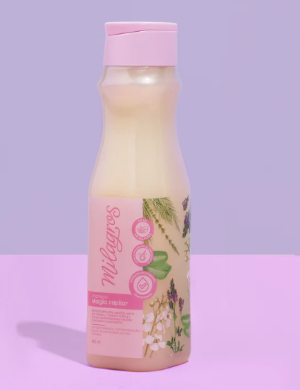Shampoo Milagros Magia Capilar (Con Ácido Hialurónico)