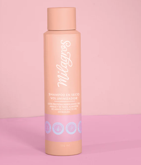 Shampoo En Seco Voluminizador Milagros