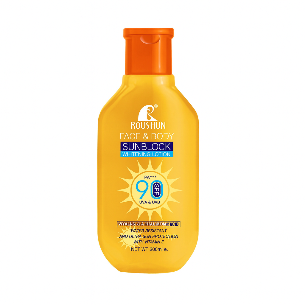 Protector Solar 90SPF Vit-C & Hialurònico 200ML ROUSHUN