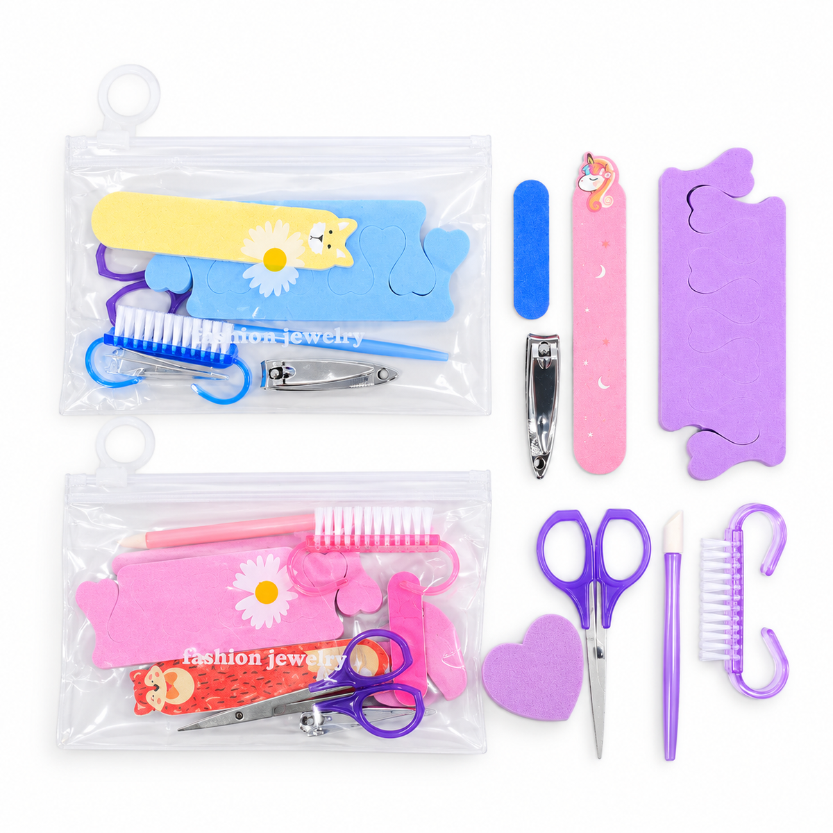 KIT DE MANICURE Y PEDICURE COMPLETO