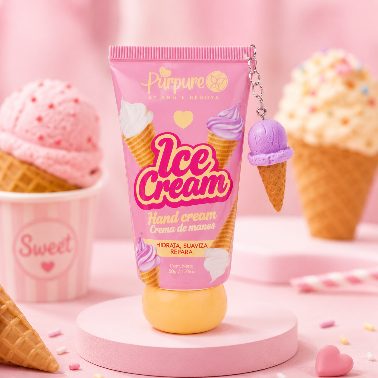 Crema De Manos Ice Cream Purpure *50gr*