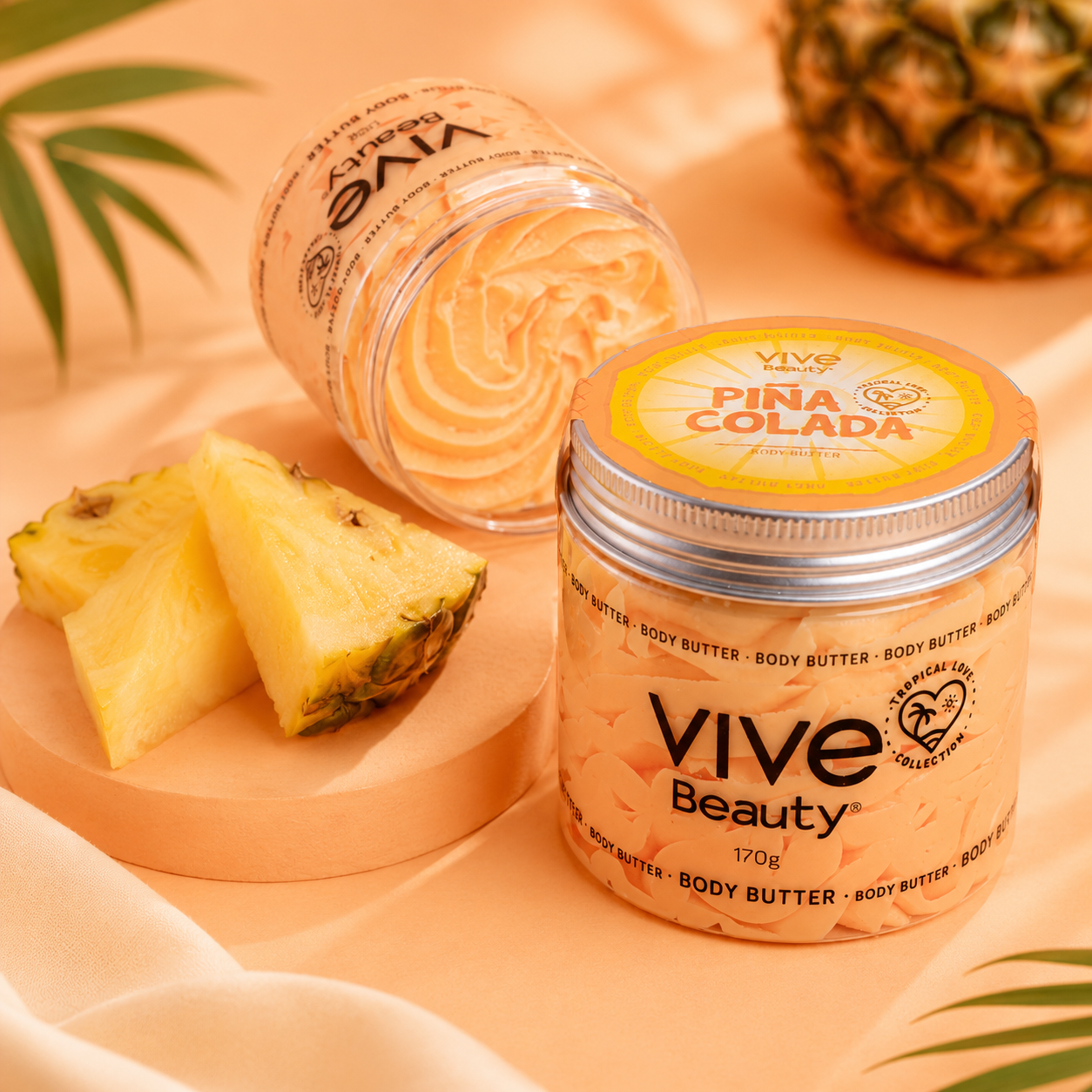 Mantequilla Corporal Piña Colada Vive Beauty *170gr*
