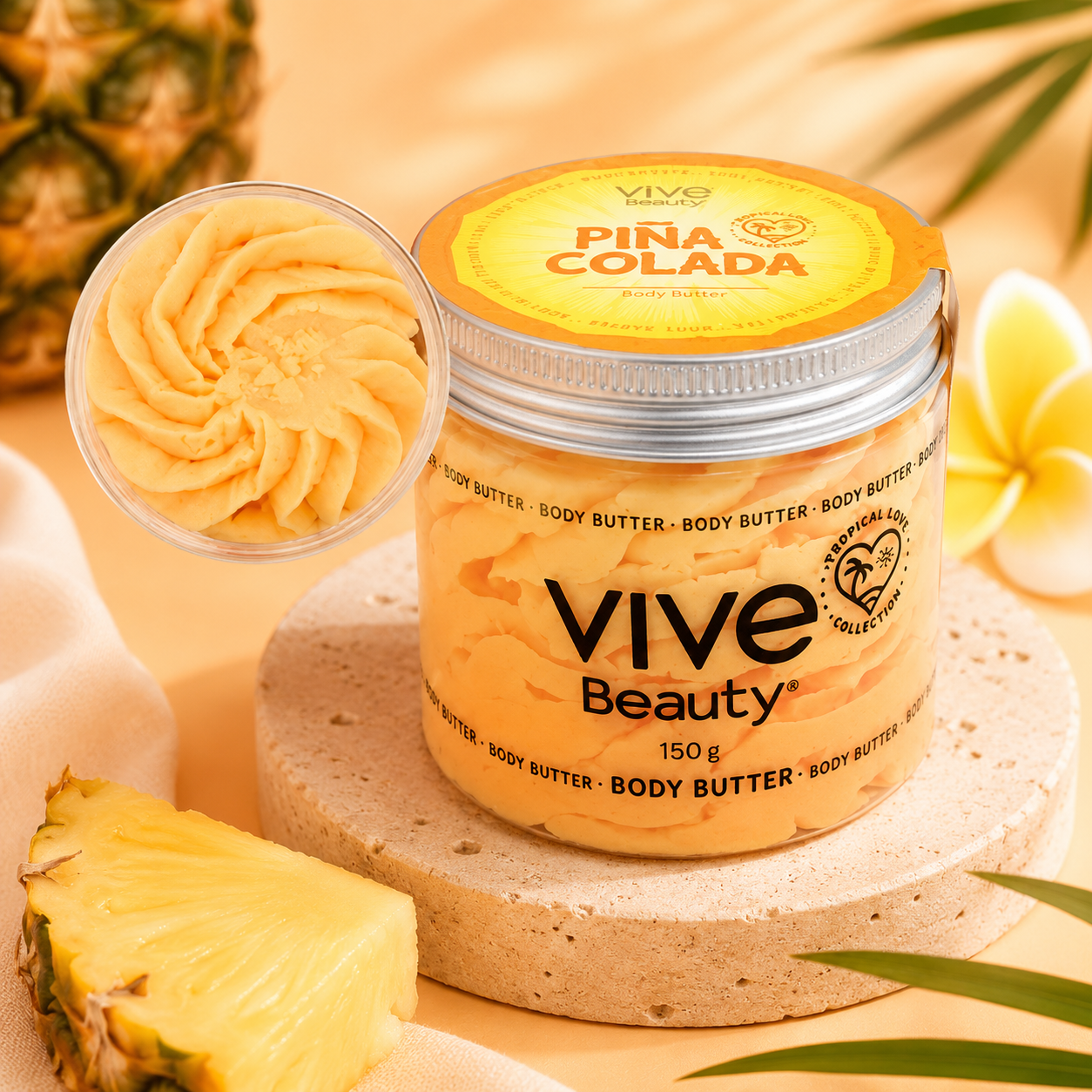Mantequilla Corporal Piña Colada Vive Beauty *170gr*