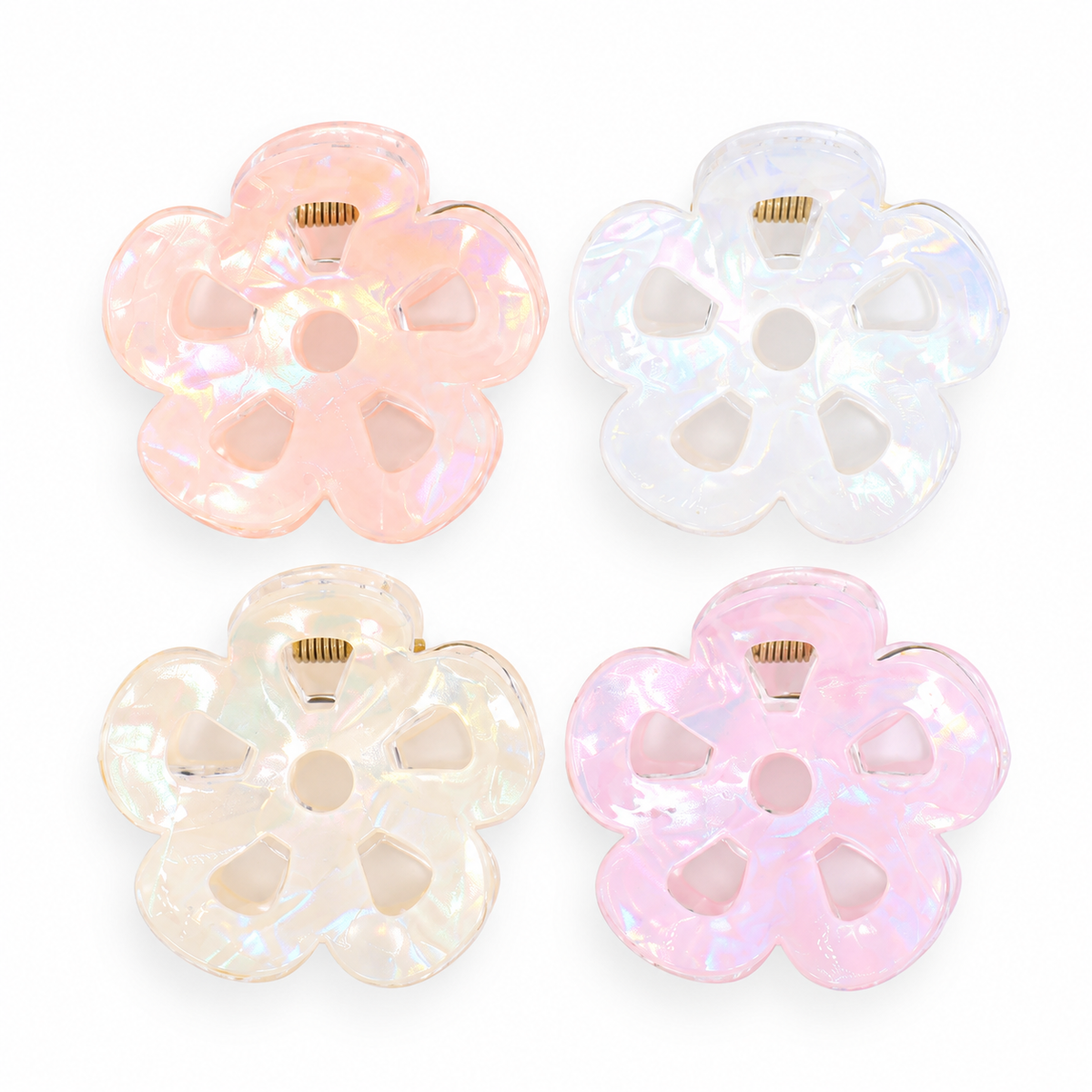 PINZA PARA CABELLO FLOR TORNASOL