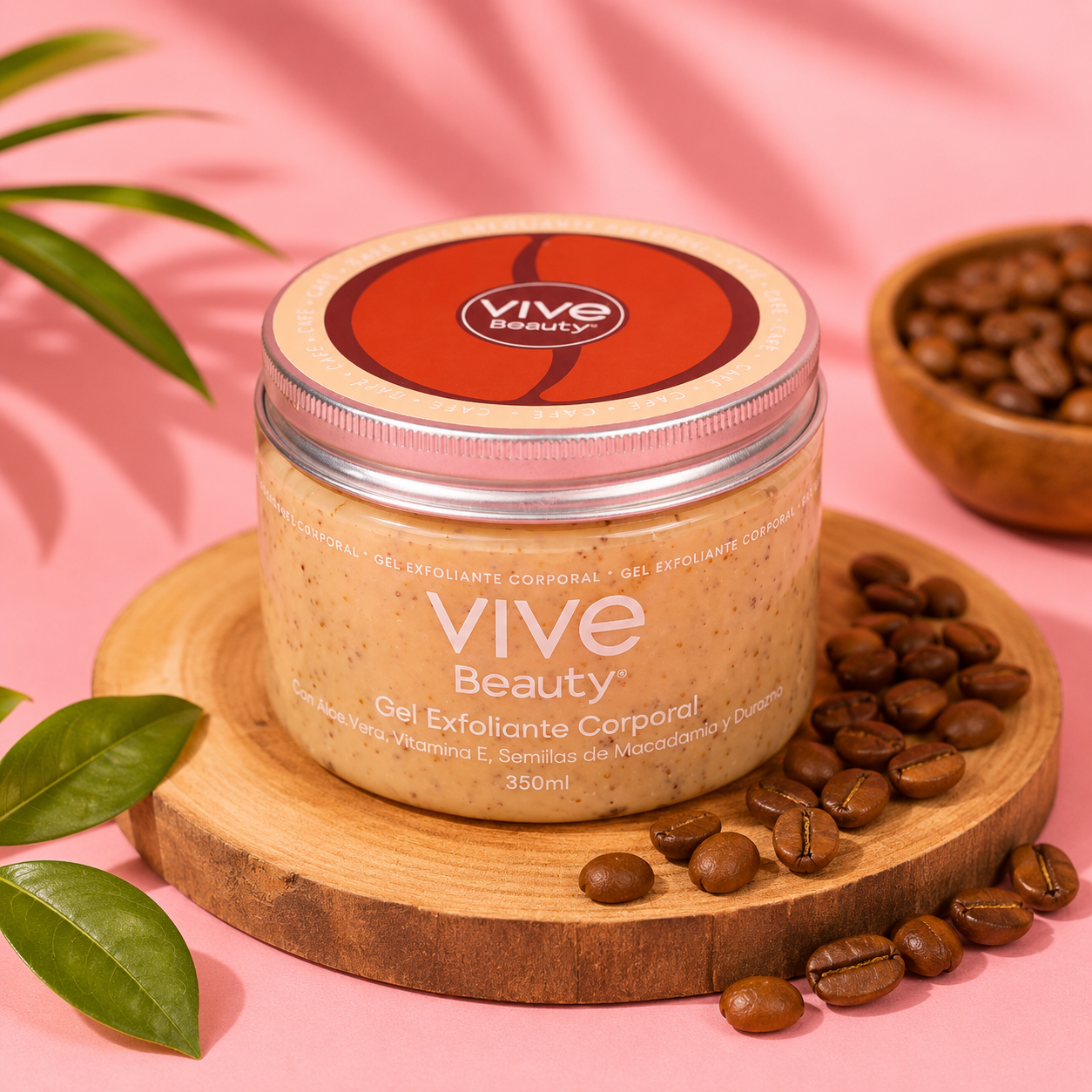 Exfoliante Corporal De Cafe Vive Beauty *350ml*