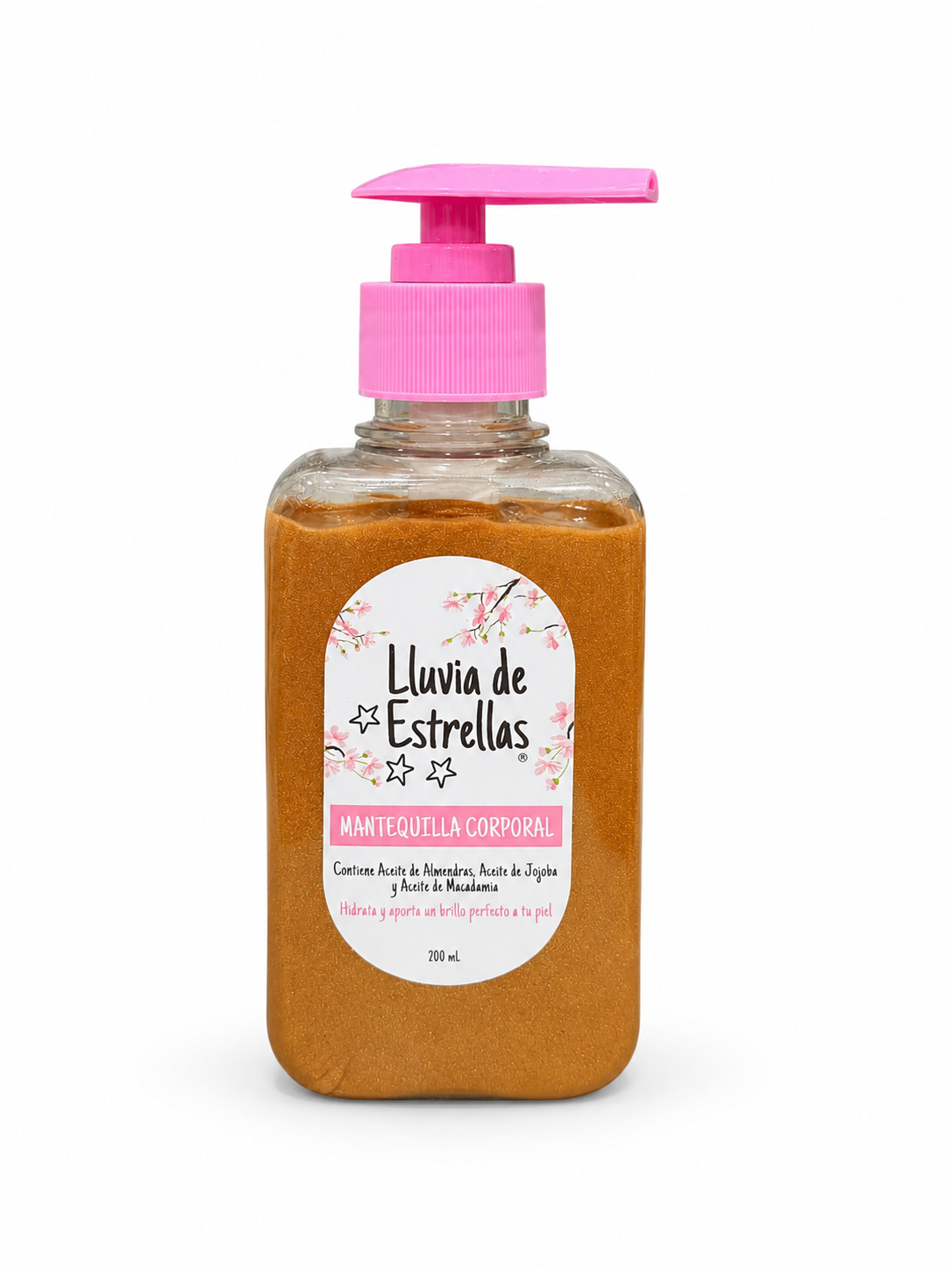 Mantequilla Corporal Con Color 200ml Lluvia De Estrellas