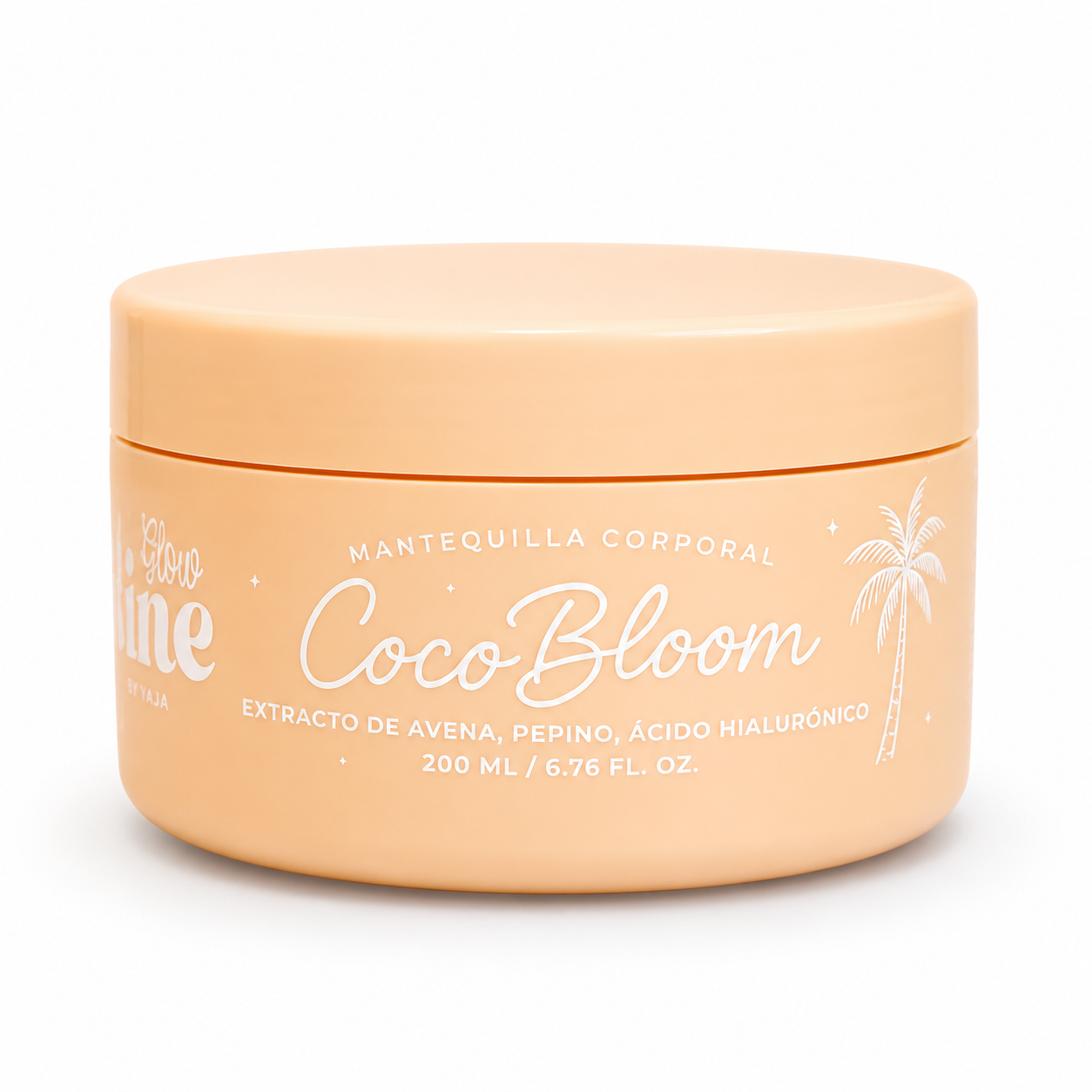 Mantequilla Corporal Coco 200ml Glow Shine By Yaja