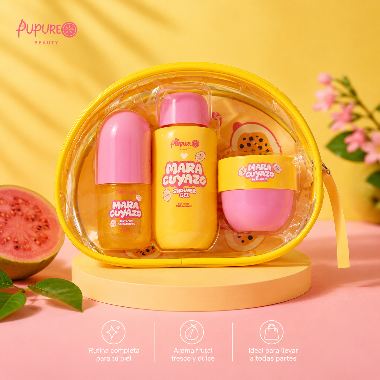 Kit Cartuchera Maracuyazo Purpure X3 Productos