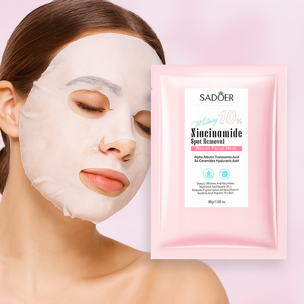 Mascarilla En Velo Niacinamida SADOER