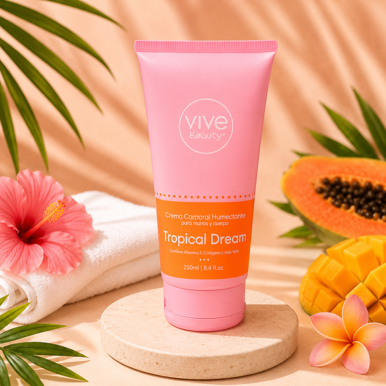 Crema Corporal Humectante Tropical Dream Vive Beauty *200gr*