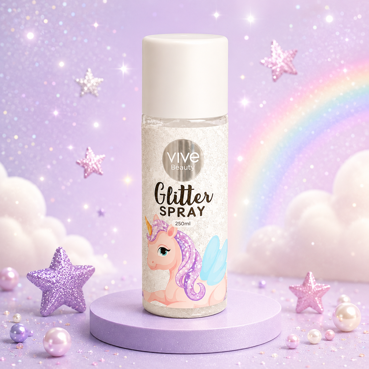Spray Glitter Vive Beauty *250ml*