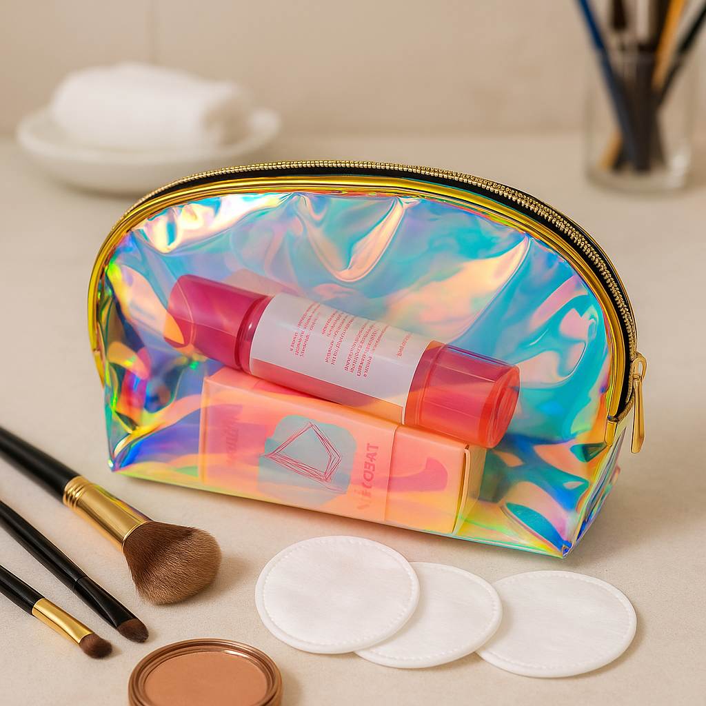 Cosmetiquera Efecto Tornasol