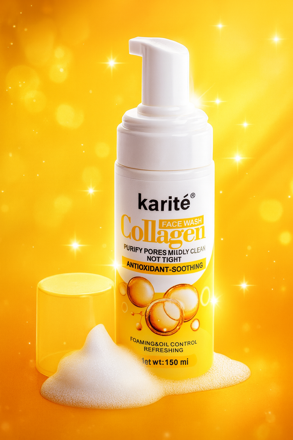 Espuma Limpiadora De Colageno Karité *150ML