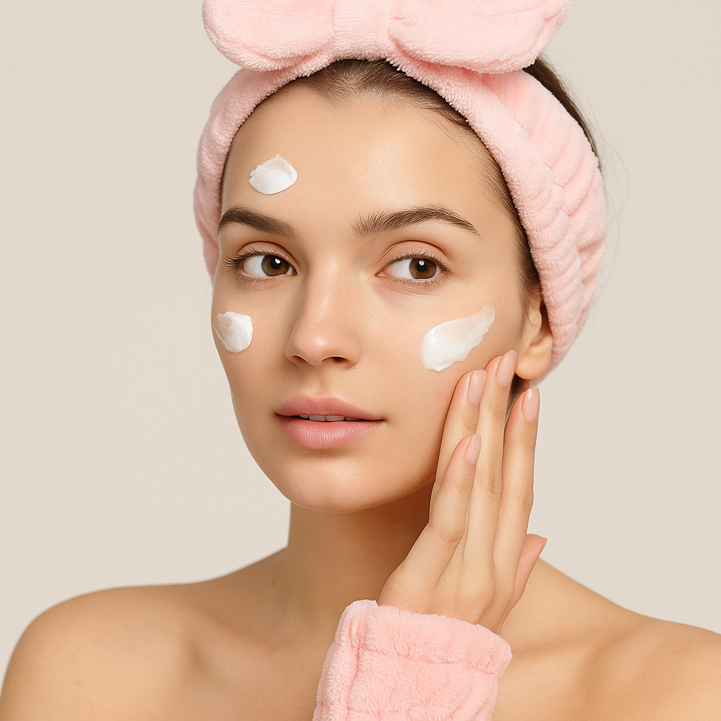 Kit Balaca Cabello Y Muñequeras Skin Care Surtida