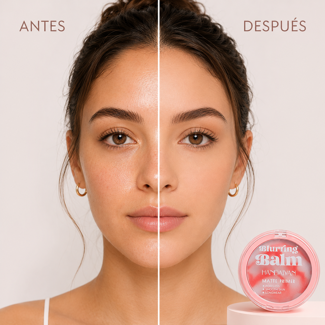 Polvo Compacto En Gel Oil Control Soft-Powder Handaiyan