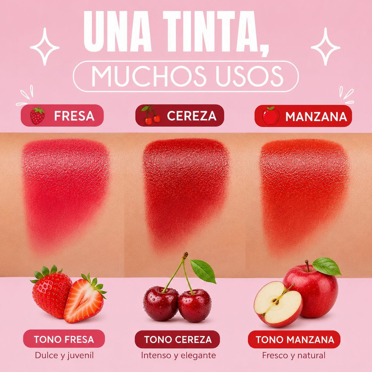Tinta Para Labios Mejillas ALIS-SHA