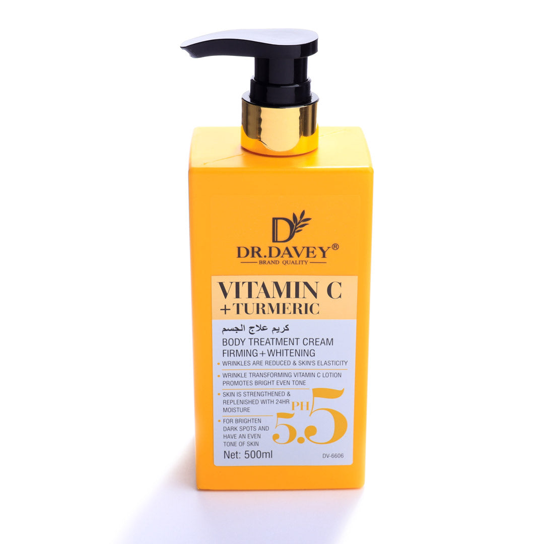 Crema Corporal Vitamina C + Curcuma Dr. Davey