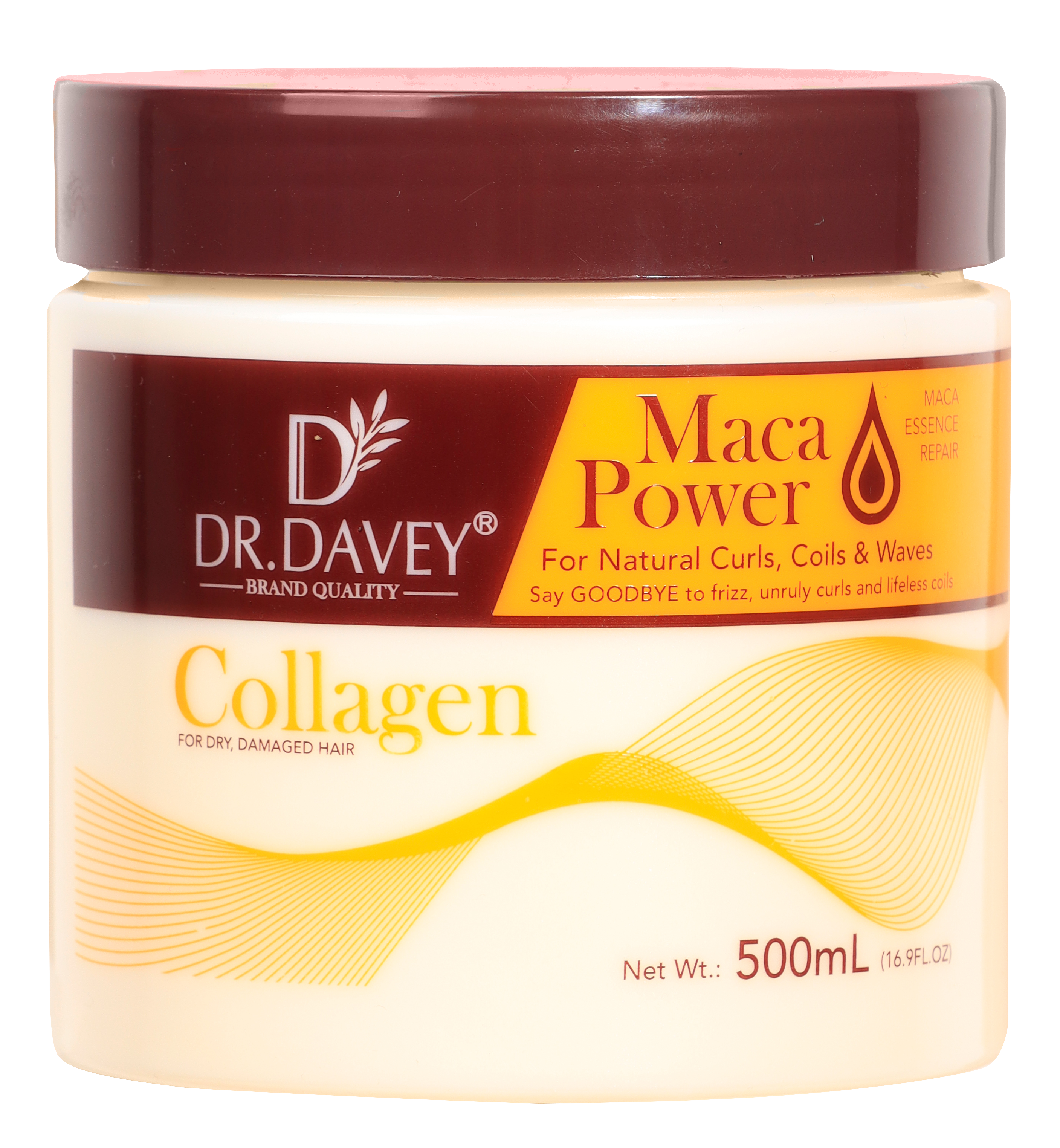 Tratamiento Capilar / Mascarilla Colageno Maca Power Dr. Davey