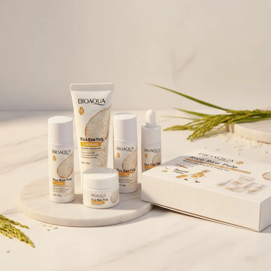 Kit Viajero Arroz Bioaqua X5 Productos