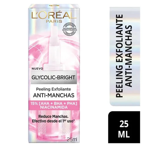 Peeling Exfoliante Glycolic Bright De Loreal Paris